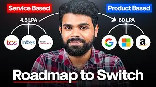 Job Switch Roadmap 2026 | Service Based to Product Based | Crack 60LPA Offer
