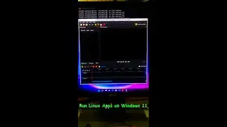How To Run Linux Desktop Application on Windows 11 Desktop 💻