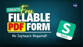Create Fillable PDF Form for FREE