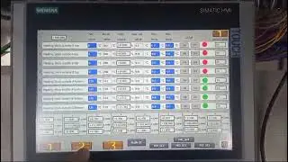 #Siemens TP-900 HMI Designing for PID tuning .