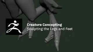 3D Creature Concepting with Maya and ZBrush - Lesson 7 / 24