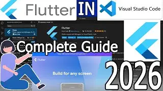 How to install Flutter in Visual Studio Code on Windows 11 [ 2026 Update ] Flutter Setup in VS CODE