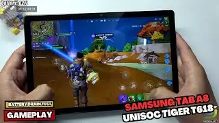 Samsung Galaxy Tab A8 2023 Fortnite Gameplay | Unisoc Tiger T618