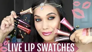 Loreal Infallible MATTE Metallic Lip Paints LIVE SWATCHES! Trying Each Shade On