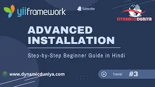 Yii2 Advanced Template Installation & Directory Structure in Hindi | Step-by-Step Guide | Tutorial 3