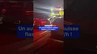 Un automobiliste suisse flashé à 312 km/h en Haute-Savoie !｜TF1 INFO