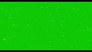 Green Screen Snow Falling | Snowfall Green Screen No Copyright