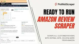 Ready To Run Amazon Review Scraper