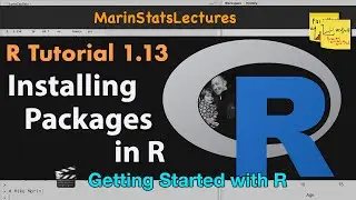 How to Install Packages in R | R Tutorial 1.13 | MarinStatsLectures