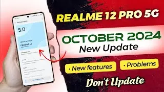 Realme 12 Pro 5G October 2024 New Update Review | Realme 12 Pro 5G New Update Review