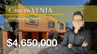 Casa en Venta colonia Chimalcoyoc Tlalpan