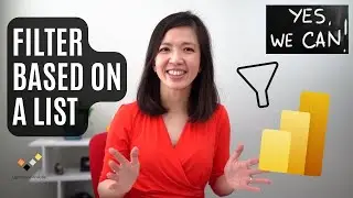 How To use a LIST to FILTER & SHORTEN your POWER BI Report in SECONDS to Display only Relevant Items