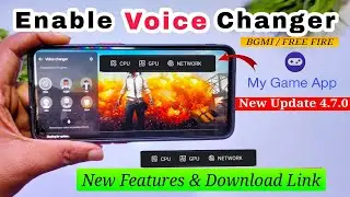 Enable Voice Changer Features in Realme Device|Realme Game app New Updated 4.7.0|CUP GPU Problem Fix