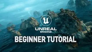 Unreal Engine 5 Beginner Tutorial - UE5 Realistic Water 2024 