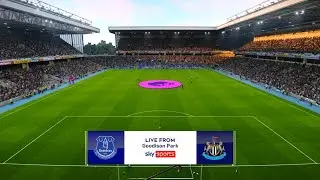 EVERTON VS NEWCASTLE UNITED | PREMIER LEAGUE 2022/2023 | PES 2021 NEXT SEASON PATCH 2023