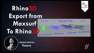 How to Export from MaxSurf to Rhino3D Tutorial