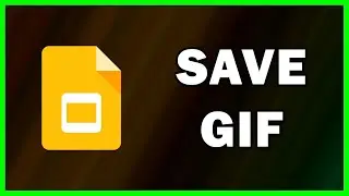 How to Convert Google Slides Presentation to GIF | 2024