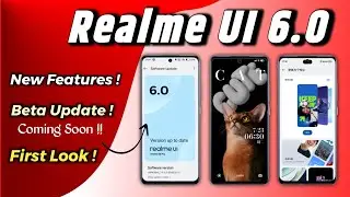 Realme UI 6.0 Android 15 : First Look (10+ New Features)  Beta Update Date⚡⚡