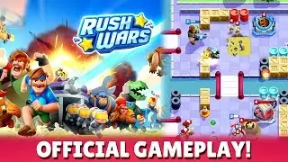 RUSH WARS GAMEPLAY | Exclusive First Look (New Supercell Game)