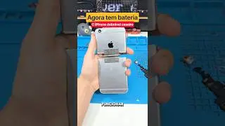 fiz um celular dobravel com bateria e tudo #shorts #short #ytshorts #apple #iphone #ios #viral #fyp