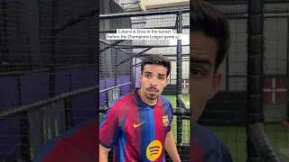 Enzo & Cubarsí in the Champions League 😭🍿