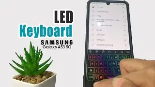 Samsung A53 5G | How To Change Default Keyboard To Led Keyboard