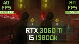 Alan Wake 2 FSR 3 Frame Gen Mod | RTX 3060 Ti + i5-13600k