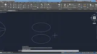 6-How to Draw and Use Ellipse and Elliptical Arc Command in AutoCad 2017