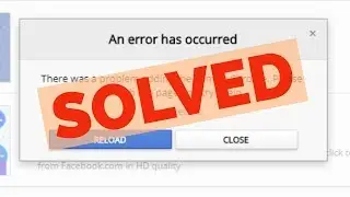 Fix An Error Has Occurred-There Was A Problem Adding The Item To Chrome