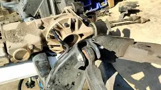 Volvo XC70 P3 T6 Rear Diff Swap