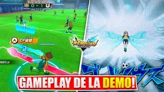 GAMEPLAY COMPLETO de LA DEMO de INAZUMA ELEVEN VICTORY ROAD - Comentado en Español.
