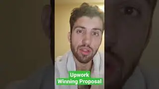 Upwork Winning Proposal 