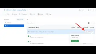 Test External Site Using GitHub Actions