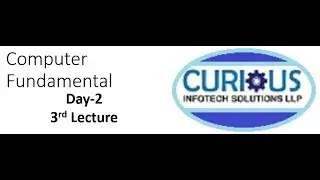 Day-2/3rd Lecture Computer Fundamental