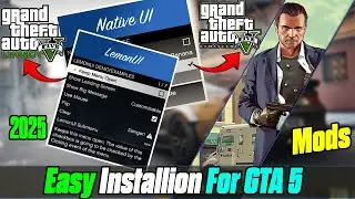 How to Install LemonUI & NativeUI Mods in GTA 5 legacy And Enhanced edition (2025)