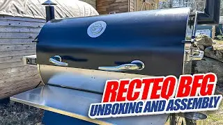 Rec Teq BFG 2500 Pellet Grill Unboxing & Full Assembly - Best BBQ Smoker 2024