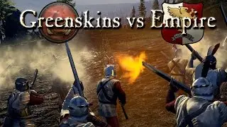 Thunder and Steel R1G2 - Orcs vs Empire - Dark Admiral vs Prussian Prince - Total War Warhammer