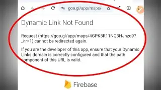 Fix Dynamic Link Not Found Google Form
