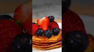 2 Ways Flourless Pancakes 
