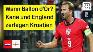 Sieben Tore! Three Lions sorgen für historische Pleite: Kroatien - England | Nations League | DAZN