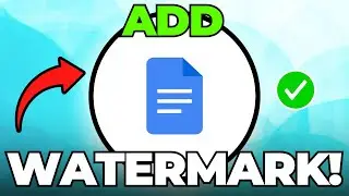 How to Add Watermark in Google Docs