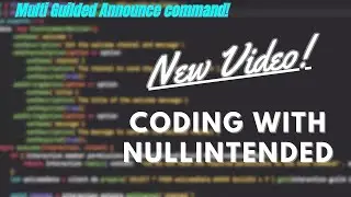 Discord Bot v14 MultiGuild Announce!