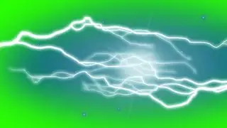 Lighting Green Screen Video - Thunder Lighting green effects