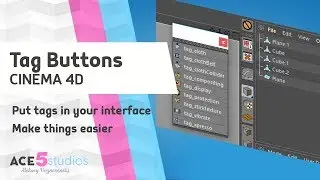 C4D - Tag Buttons