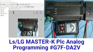 Ls/LG MASTER-K Plc Analog Programming 
