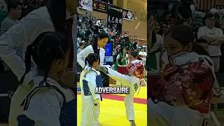 Quand cette fille n’a pas été fair-play au taekwondo.