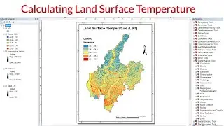 Calculating Land Surface Temperature (LST) of Landsat 7 and Landsat 5 | ArcGIS Tutorial