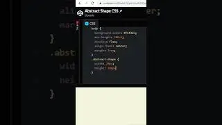 Create CSS shape with box-shadow 