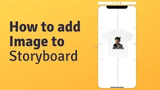 Add image to view controller Xcode (Storyboard)
