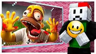 Sobrevivi De Homero Simpson Maldito Con Verity / Homero.EXE Mod Minecraft